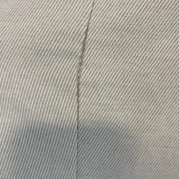 ZARA - Linen Blend Fitted Coat in Oatmeal - M - Spain - Picture 7 of 11